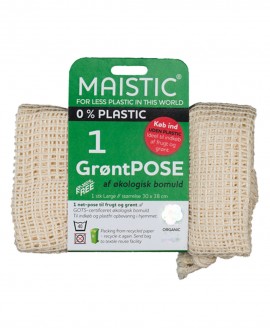 Σακούλα Δίχτυ από βιολογικό βαμβάκι MAISTIC Cotton Mesh Bag – 1 L 30 x 38cm