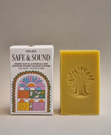 SAFE 'N SOUND - Σαπούνι ελαιολάδου 111elies με Βότανα 100g από